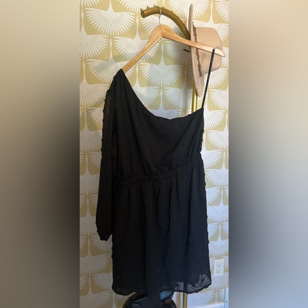 A Beautiful Soul One Shoulder PomPom Dress - Picture 6 of 8